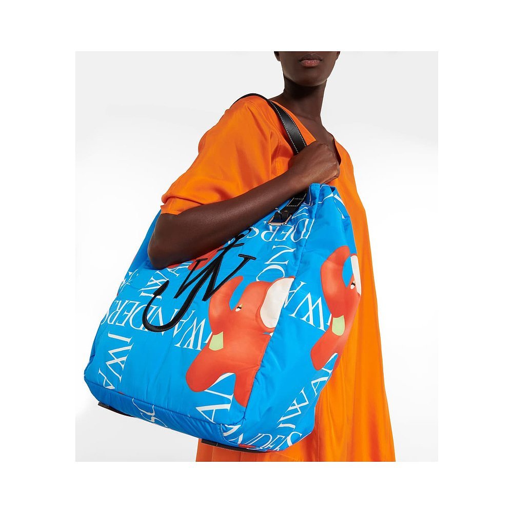 กระเป๋าถือ JW Anderson สไตล์หรูหรา มีการปัก.Drawstring สำหรับคุณสาวๆ