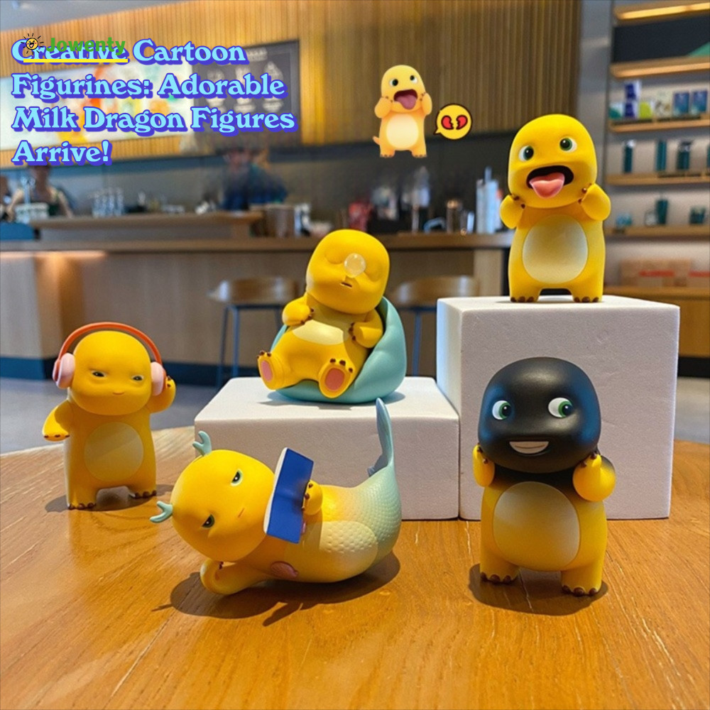 JOWENY Nailong ตัวเลข, Miniature Funny Pose กล่อง, รูปปั้นสะสมน่ารัก Action Figure Dino รูปที่สะสมสํ