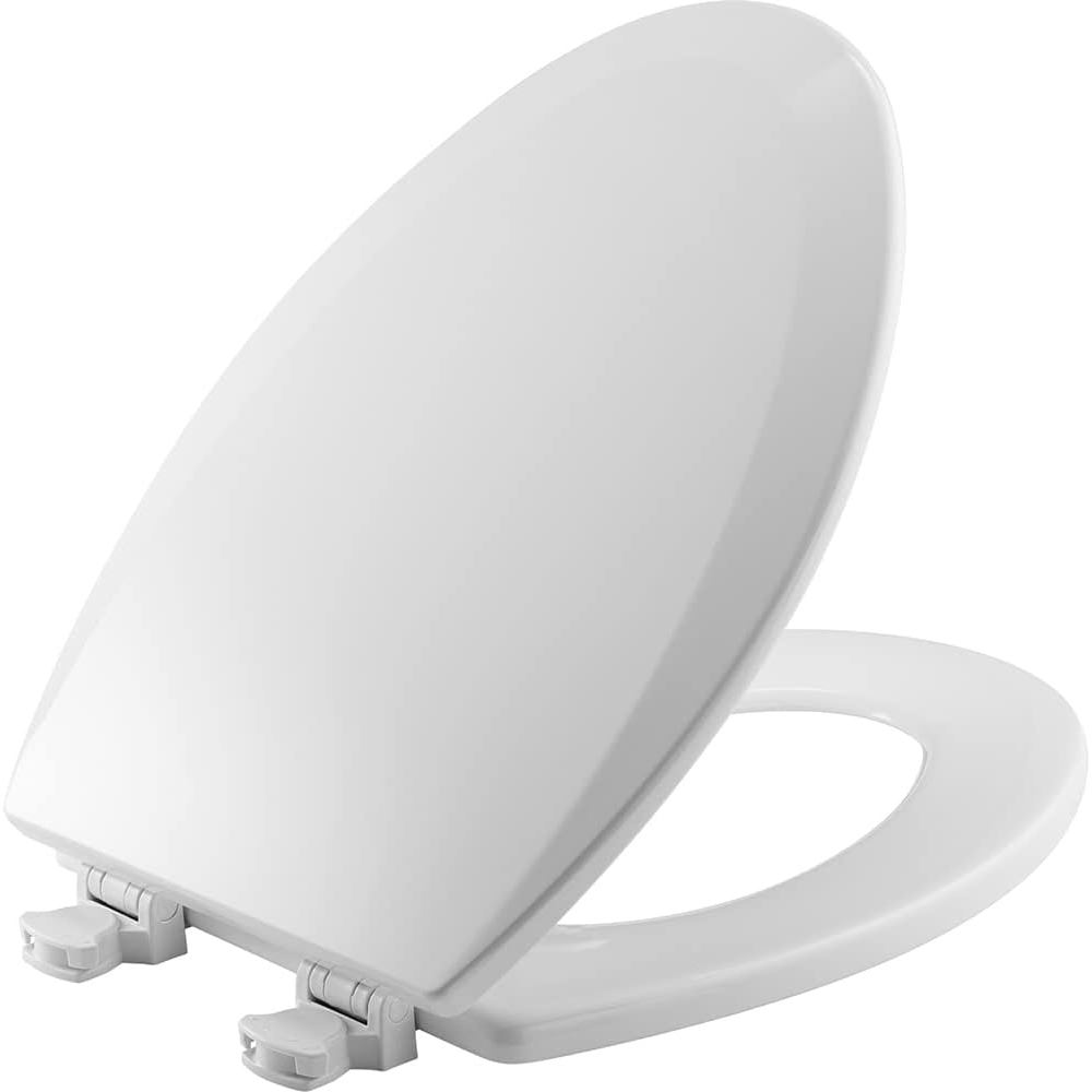 Bemis 1500EC 390 Lift-Off Wood Elongated Toilet Seat Cotton White (แพ็ค 1) : Everything Else