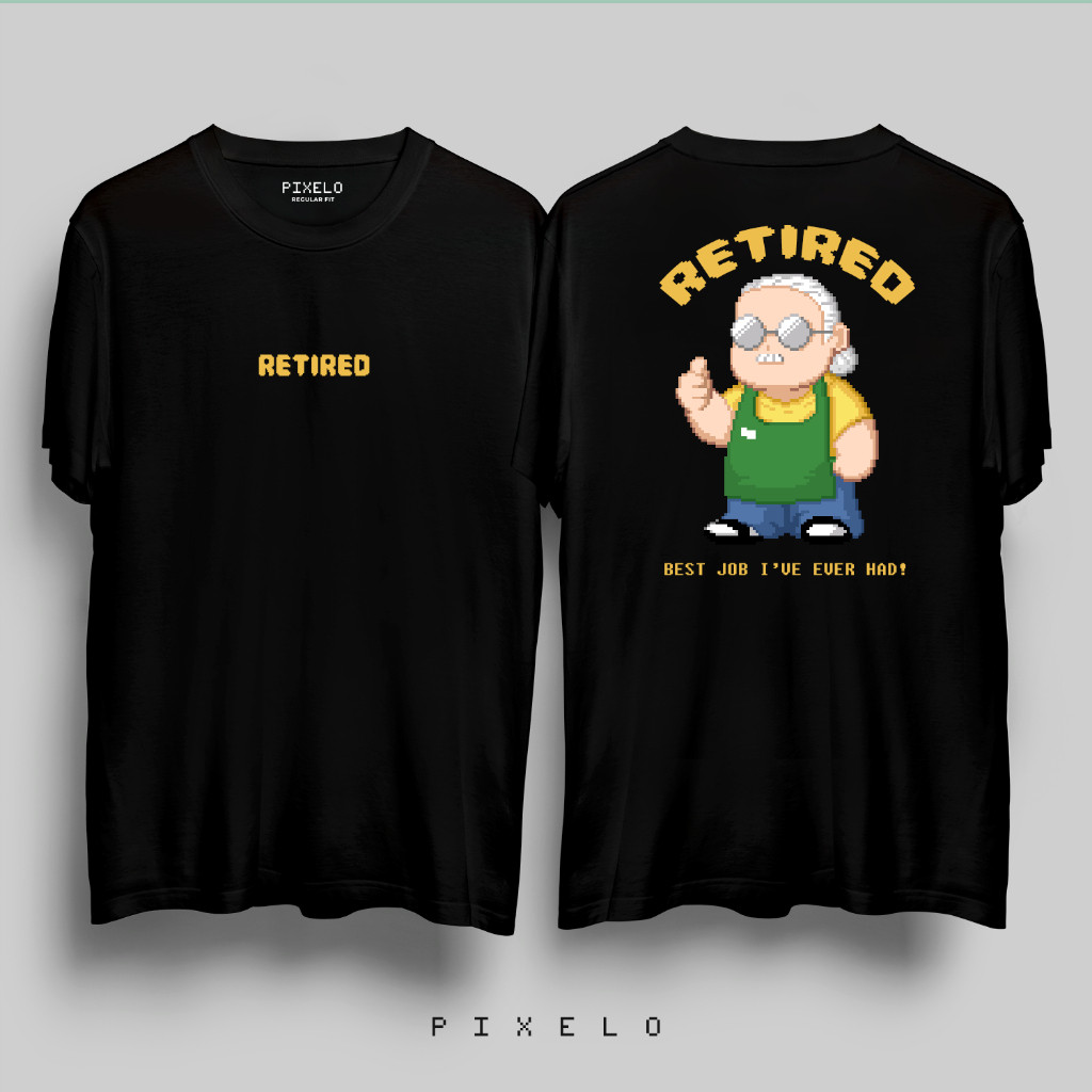 เสื้อยืดสไตล์อะนิเมะและเกมยุค 90 ที่มีองค์ประกอบของ Sakamoto Taro ผ้าฝ้าย 100% มีในสต็อก แบบยูนิเซ็กซ์
