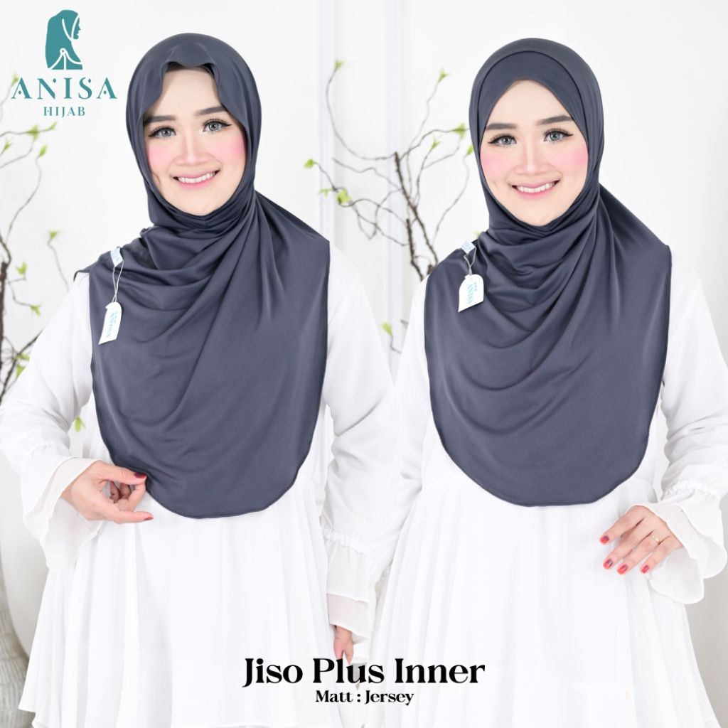 JISOO INNER - ฮิญาบสําเร็จรูป jisoo พร้อม meleyot ด้านใน - Hijab jisoo 2in1 jersey ปฏิบัติสบายๆ