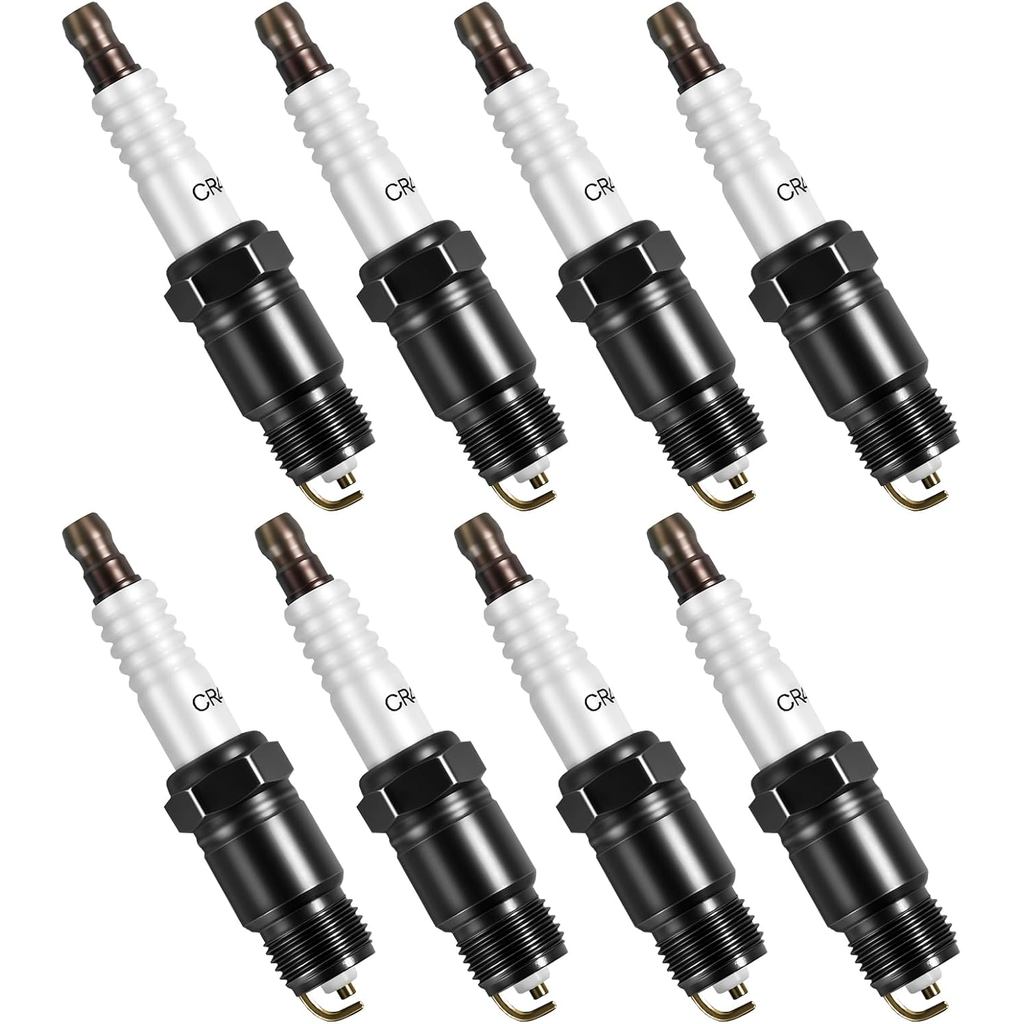 หัวเทียน CR43TS ใช้งานร่วมกับ GMC Chevy C/K1500 C/K2500 1988-1995 5L 5.7L 7.4L V8, สําหรับ F100 F150