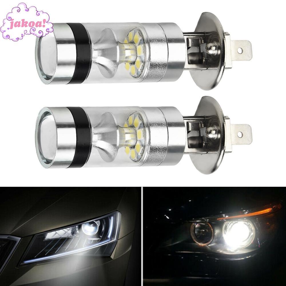 ❀On Sale❀LED Headlight White 20-SMD Projector Replacement 2pcs Parts H1 Fog DRL❀
