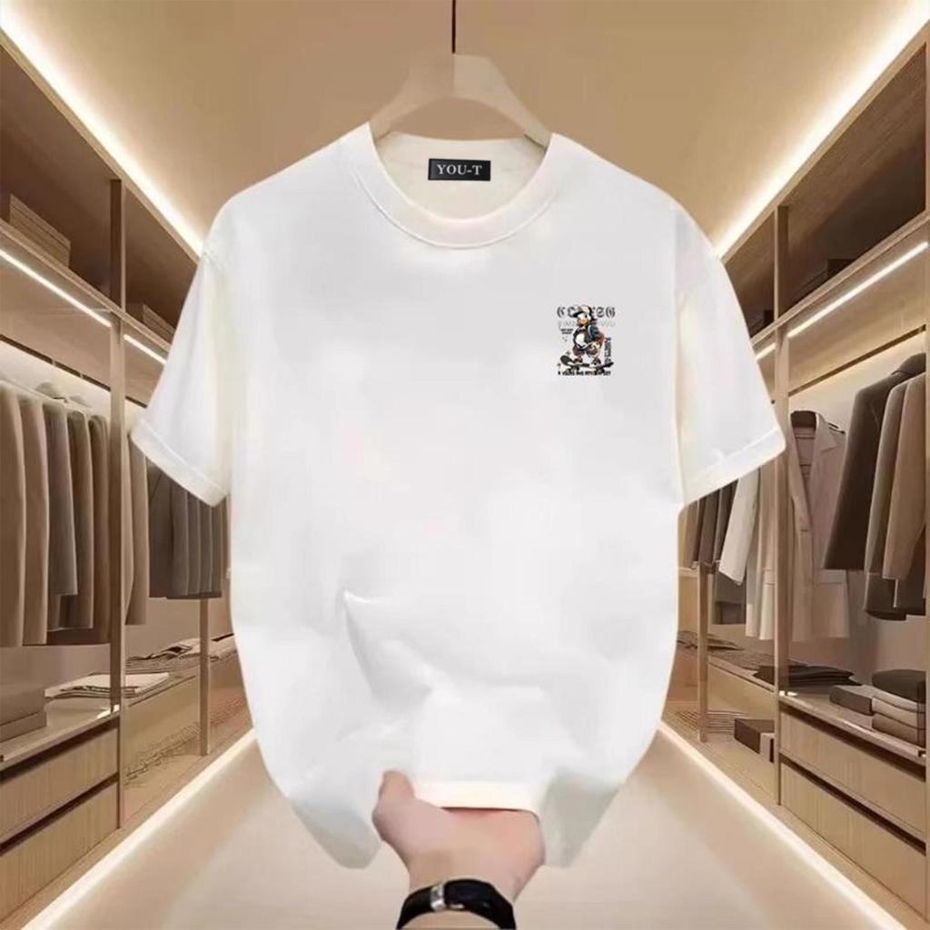 UT shop เสื้อยืด oversize ผ้าCotton 100% เสื้อแฟชั่น 'DUCK01'  สบายและนุ่ม น่ารักแขนสั้น ฤดูร้อน
