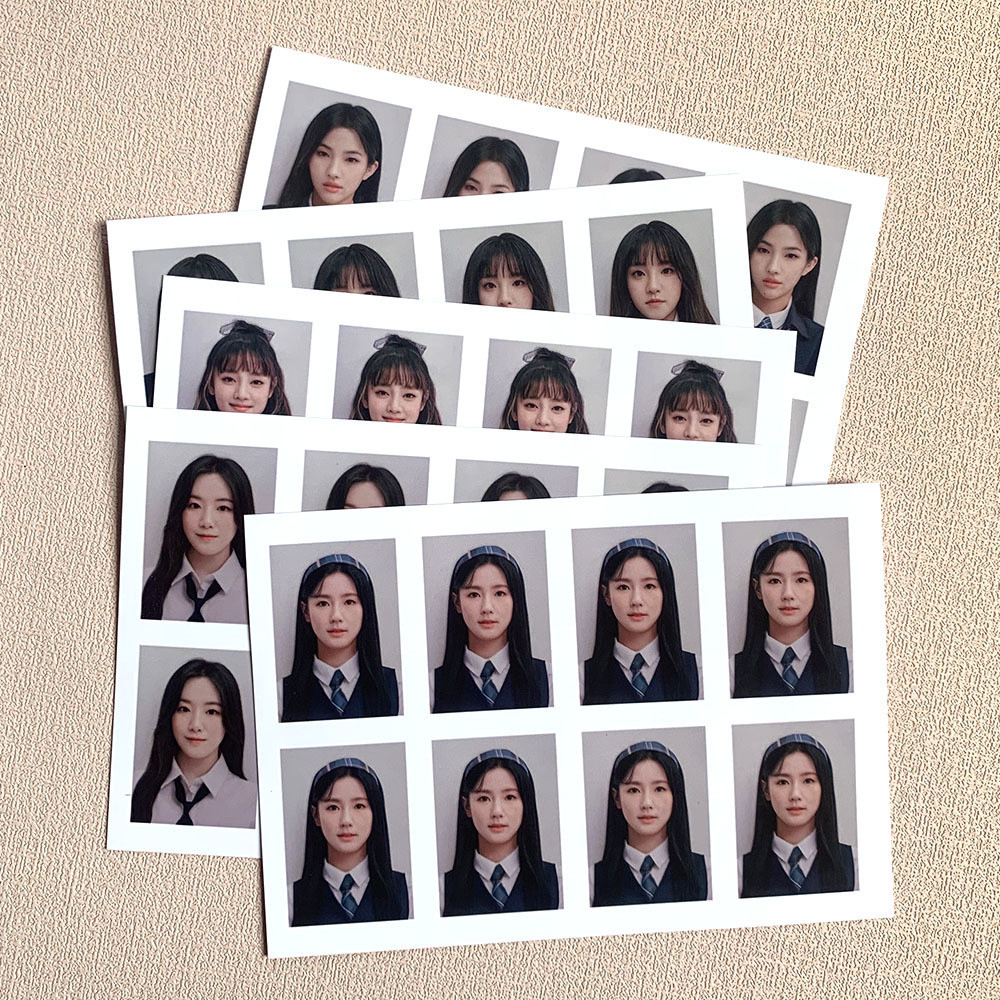 GI-DLE Combination 3 ซม.Photo SCHOOL หนังสือเดินทางขนาดเล็ก 7 ซม.ภาพเพลง Yuqi เด็กผู้หญิง Baby #FUY5