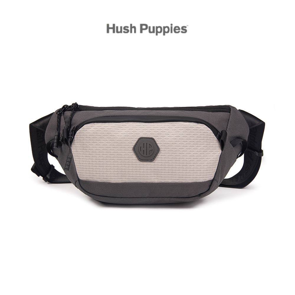 Hush Puppies Mens Bag- JOURNEY WAIST BAG-HPF50452GY