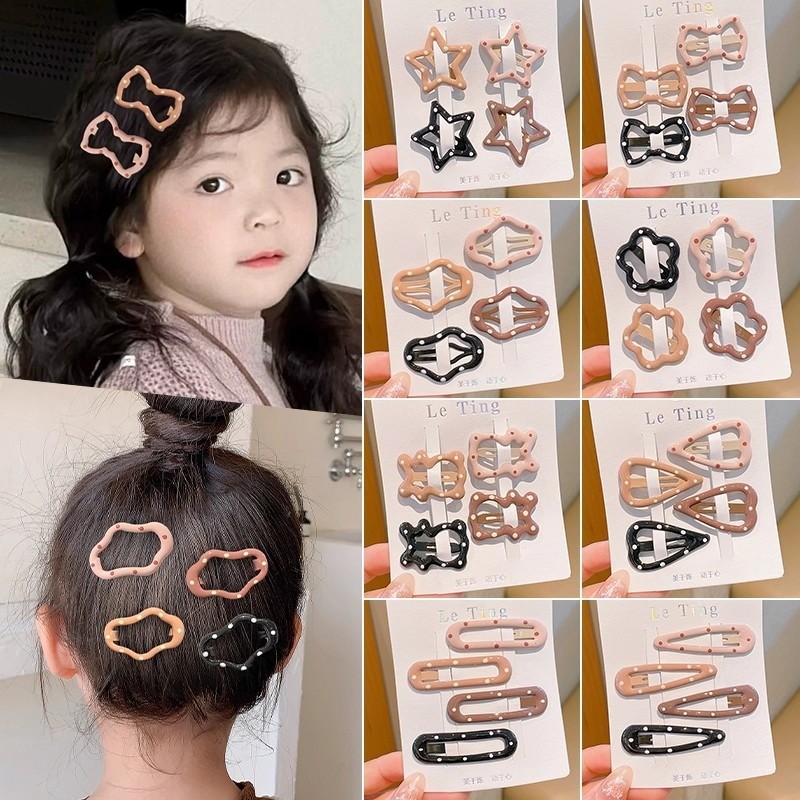 ชุดอุปกรณ์แต่งทรงผมสไตล์เกาหลีสำหรับผู้หญิง 10 ชิ้น