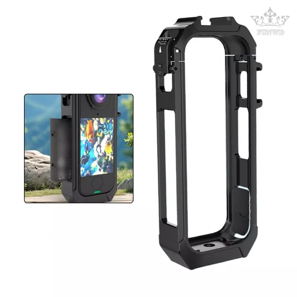 Insta360 X4 Air Frame Cage ABS Material with Magnetic Cold Shoe thumbnail 6