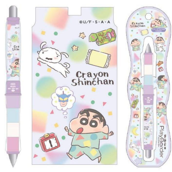นักบินญี่ปุ่น Baile Dr.Grip ดินสอกด Crayon Shin-Chan Co-Branded Shake Out Core ดินสอกด