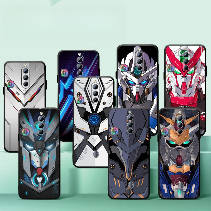 สําหรับ Nubia RedMagic 8s Pro เคสโทรศัพท์เลนส์ NX729J แฟชั่นกันกระแทก Soft Case 5G กรณี