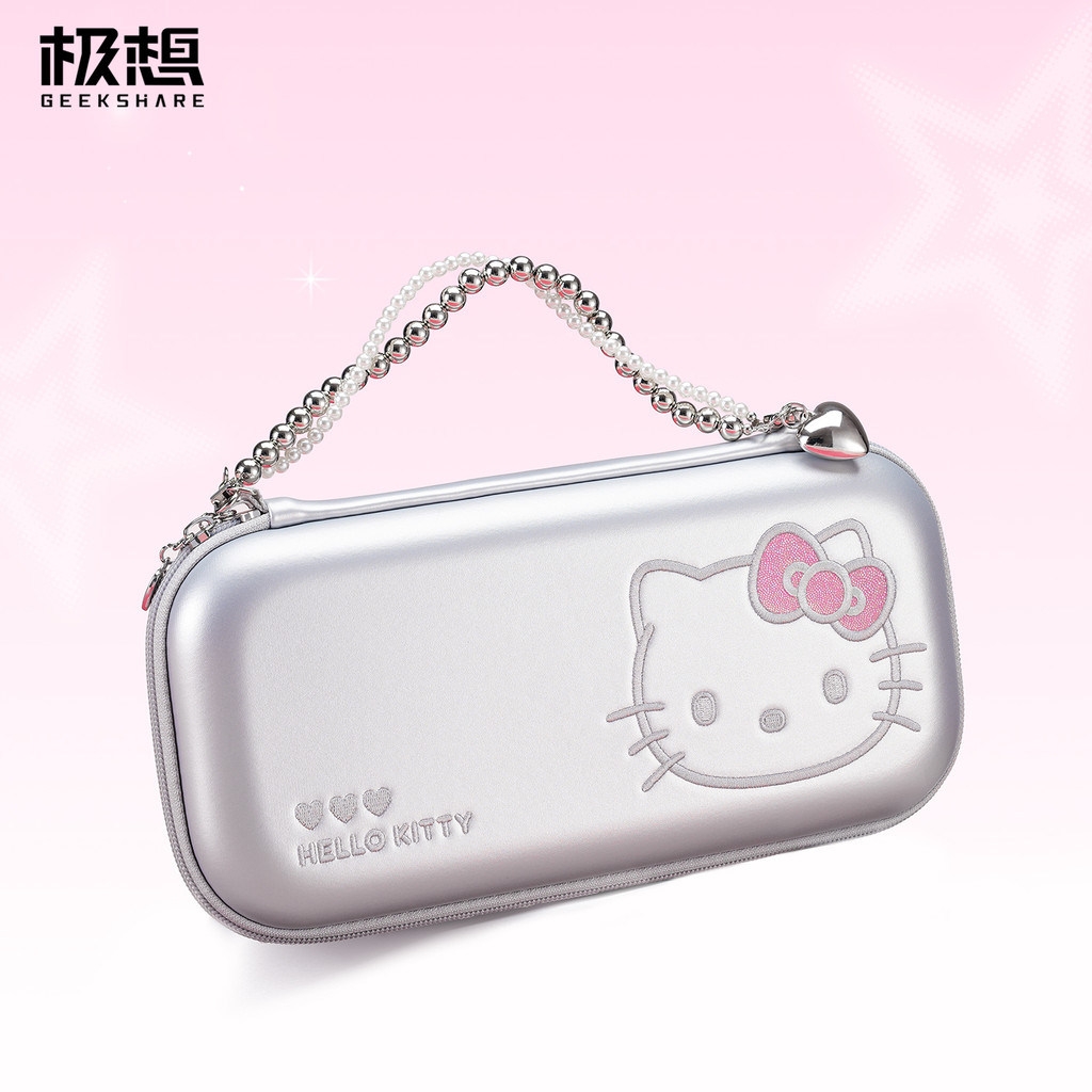 Geekshare HelloKitty กระเป๋าพกพาสําหรับ Nintendo Switch 2 (2025)