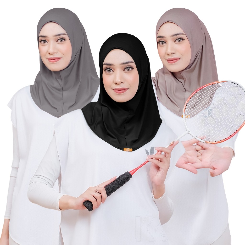 Eltu Hijab - Kmaya Bergo Sporty Spandex Premium S