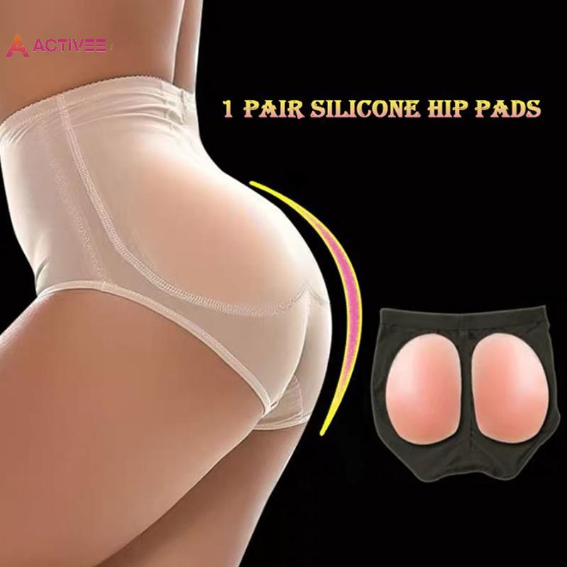 <Activee> ผู้หญิงซิลิโคนใส่สะโพก Self-Adhesive Butt Pads ปลอมตูด Enhancer Hip Pads Nice