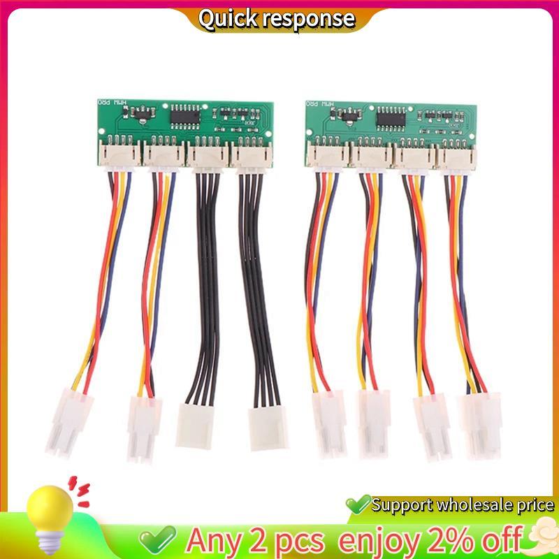 ในสต็อก-2PCS S19 S21 พัดลม Spoofer Dummer 12V 4Pin พัดลมจําลองจําลอง Emulator พิเศษสําหรับ S21 S19kp