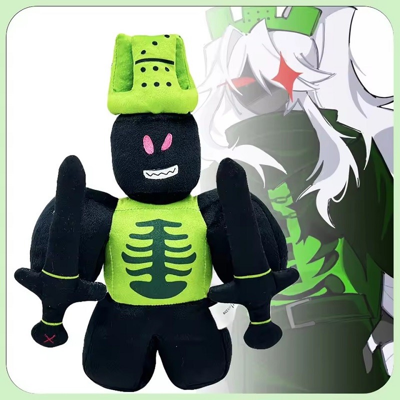 28 ซม.Street Forsaken Gobby Plush ของเล่นหุ่นยนต์ Forsaken 1x1x1x1 ของเล่นเกมอุปกรณ์ต่อพ่วงการ์ตูนฮา