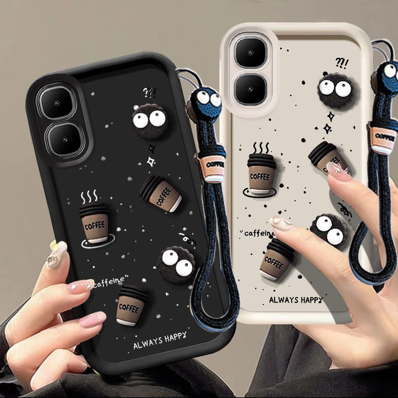 เคส infinix smart 10 เคสโทรศัพท์ถ้วยกาแฟ 3D bts
