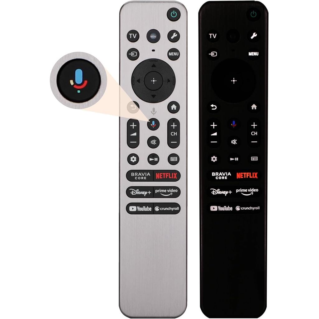 RMF-TX910U Backlit TV Remote สําหรับ Sony Bravia TV Voice Remote, RMF-TX910U เปลี่ยนรีโมทสําหรับ Son