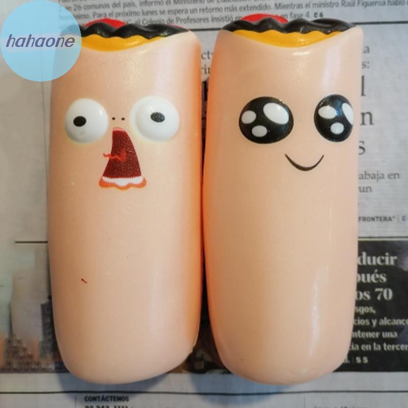 Hahaone Burrito Squishy Doll ของเล่นป้องกันความเครียด Mini Egg Roll ความเครียดบรรเทาบีบของเล่น TH