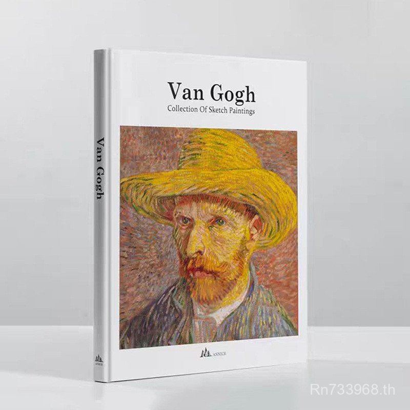 Flip-On Model Room Gogh เครื่องประดับภาพวาดสีน้ํามัน Villa อัลบั้มภาพ Van Real Book Store Hotel Art 