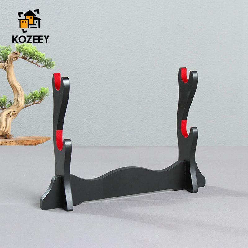 KOZEEY ที่วางขลุ่ยไม้หรูหราสําหรับเดสก์ท็อป รูปที่ 6