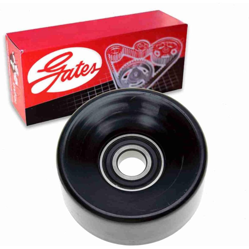 Gates Smooth Pulley DriveAlign Drive Belt Idler Pulley เข้ากันได้กับ Ford F-350 7.3L V8 1995-1997