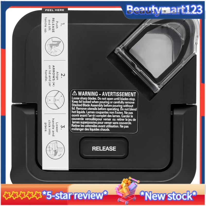 BMLocking ฝาปิดสําหรับเครื่องปั่น 72oz XL เหยือก, เปลี่ยนฝาครอบด้านบนสี่เหลี่ยมสําหรับ BL610 BL710WM