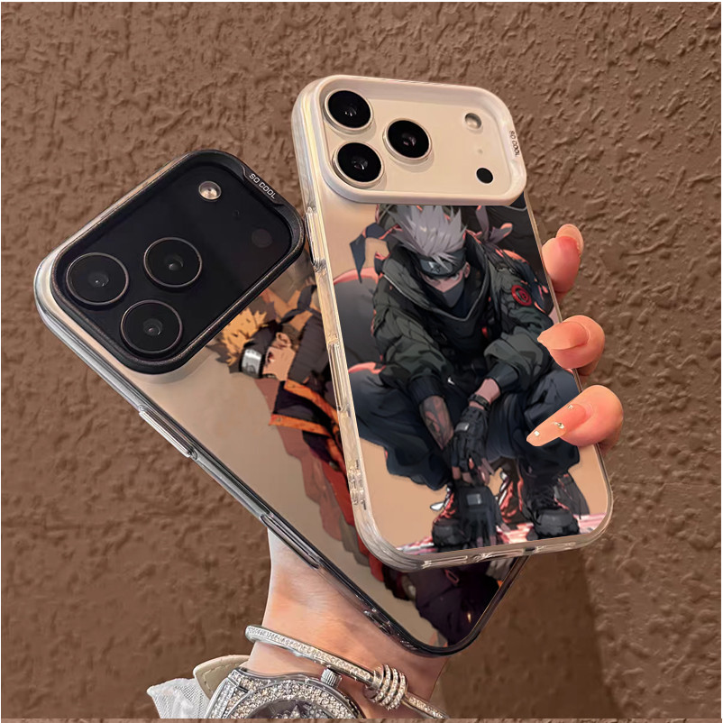 สําหรับ Samsung Galaxy S25 S24 S23 Ultra S24FE S25FE Matte อะนิเมะ NARUTO Itachi เลเซอร์ IMD Hard Cover - รูปที่ 2