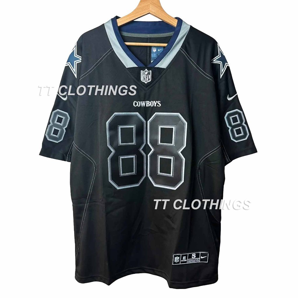 NFL Dallas Cowboys 88 Black Jersey สำหรับผู้ใหญ่