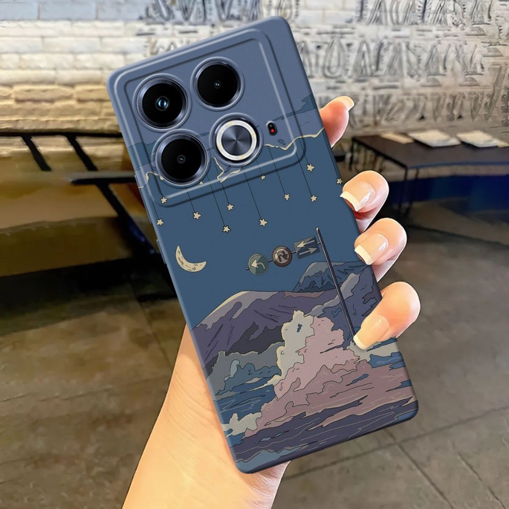 เคสแสงดาว Infinix Note 40 Infinix Note 40 Pro Infinix GT Pro เคสแฟชั่น Procamera Macaron TPU