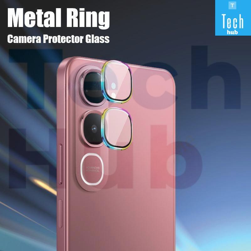 ฟิล์มกระจกกันรอยเลนส์กล้อง สำหรับ Vivo Y21d, Y19S Y200 Pro, V40 Lite, Y29, Y200 5G, 4G, 2025, Y21d