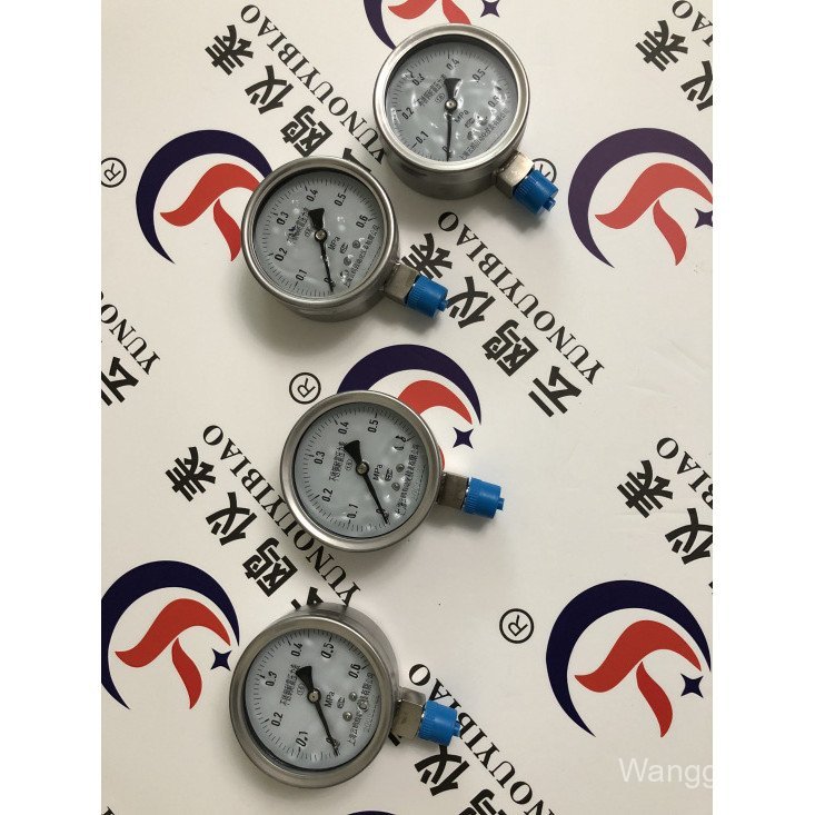 YN60/YN75/YN100/YN150 พร้อมเครื่องวัดความดันสูญญากาศกันกระแทกแผ่นดิสก์ด้านข้าง