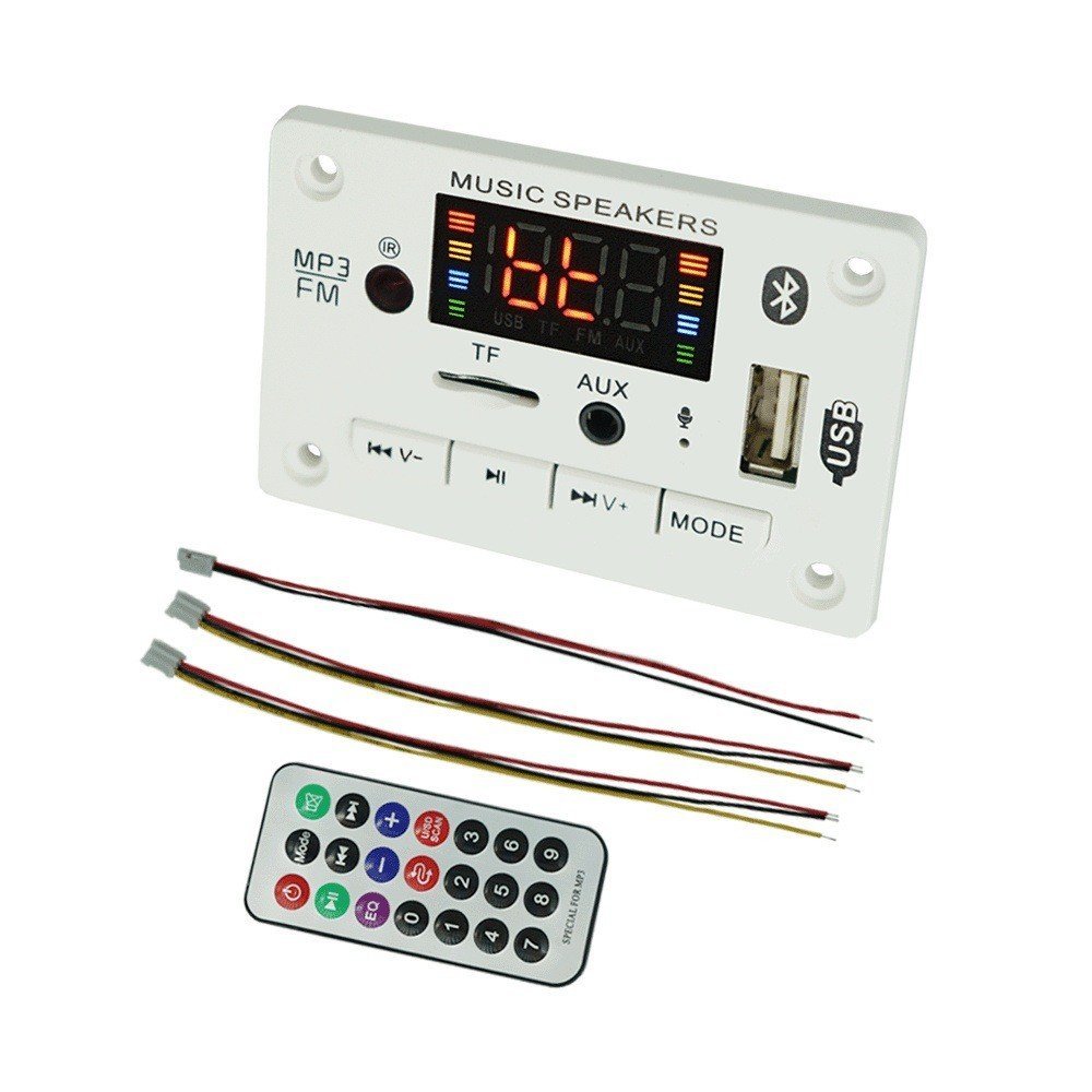 MP3 พร้อมคอลบอร์ดถอดรหัส MP3 อุปกรณ์เสริมลําโพงหน้าจอสีบลูทูธรุ่นบลูทูธโรงงานขายร้อน 5.0 O51C