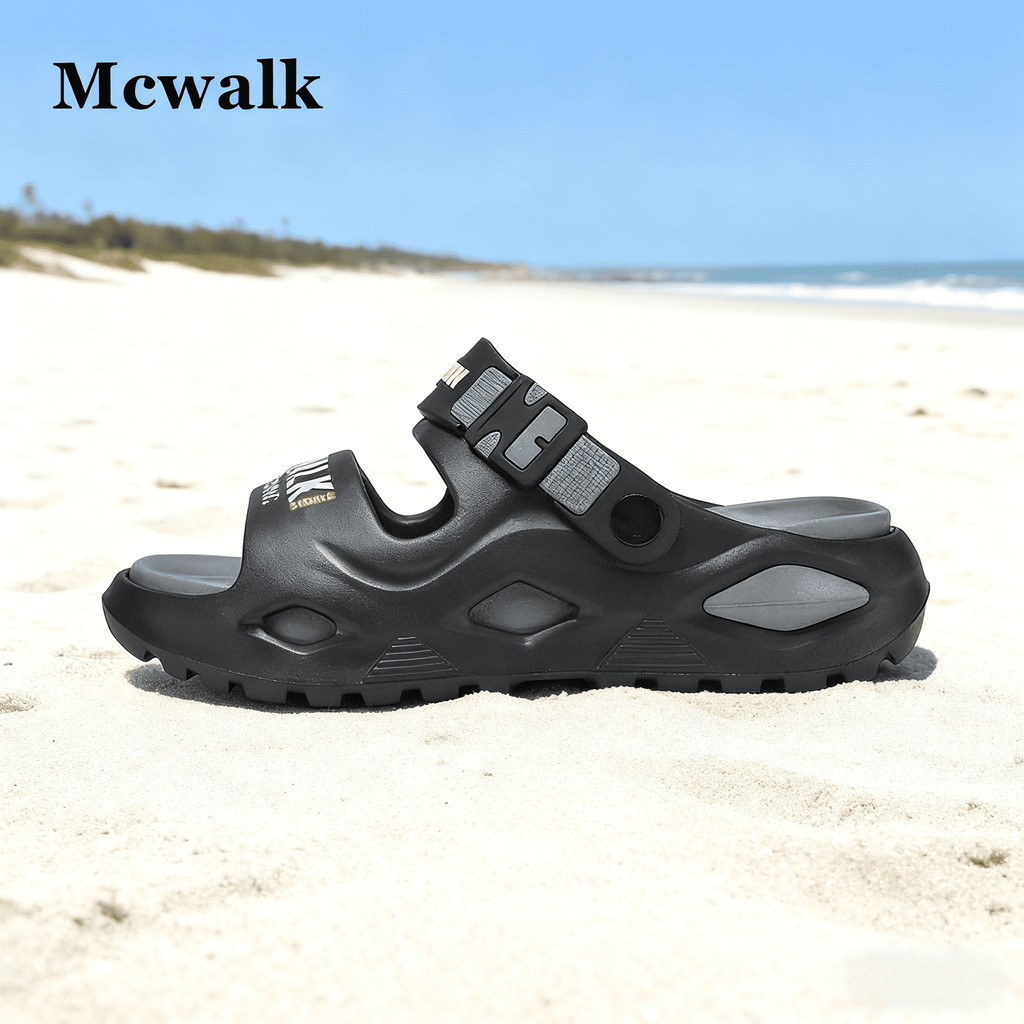 MCWALK ผู้ชาย ภูเขา รองเท้าแตะ    ผู้ชาย แบคทีเรีย ป้องกันกลิ่น ขับรถได้ รองเท้าแตะ ผู้ชาย กลางแจ้ง 