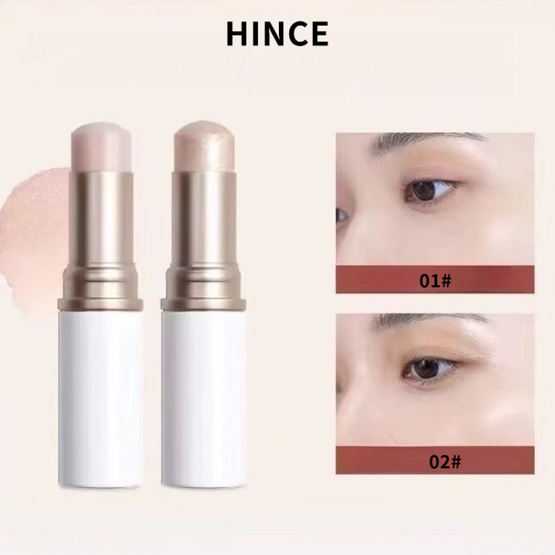 HINCE High Gloss Stick Water Gloss Powder Blusher All In One Moisturizing Stick Blush All-In-One Con