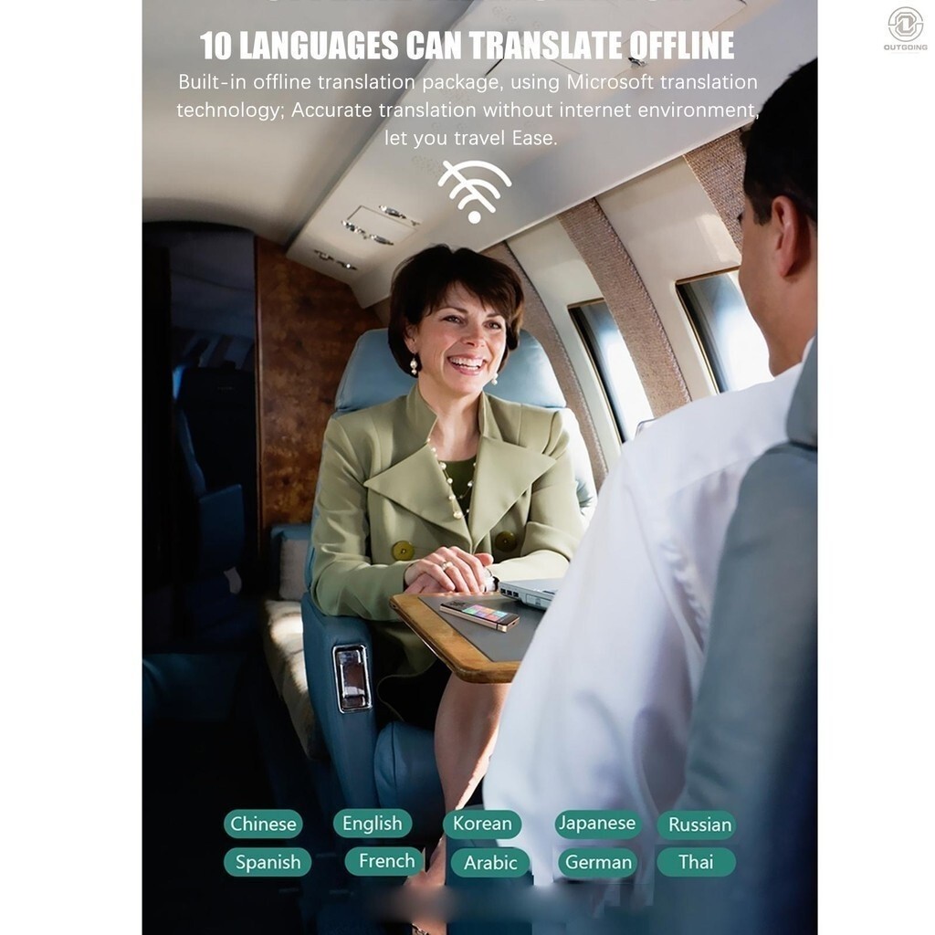[OUGO] BISOFICE Language Translator Device Portable Voice Interpreter in 137 Languages Realtime 2WAY