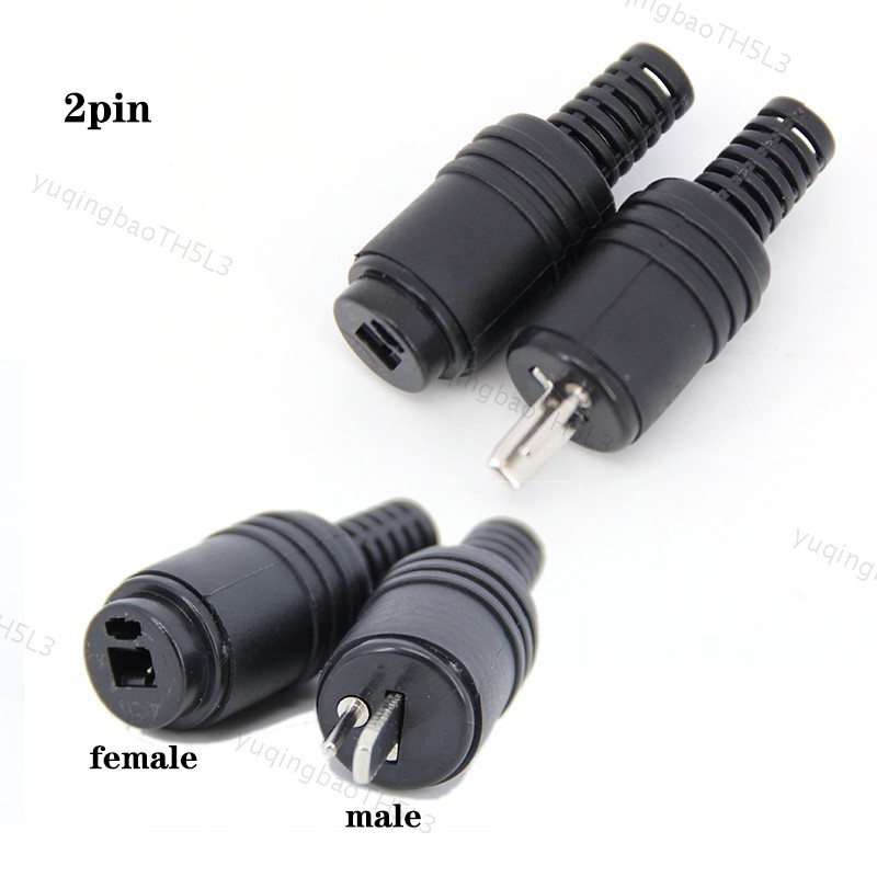 2Pin Din ซ็อกเก็ตลําโพงและ HiFi Connector ปลั๊กสัญญาณไฟสกรู Terminals ชายหญิงสายสัญญาณเสียงซ็อกเก็ตโ