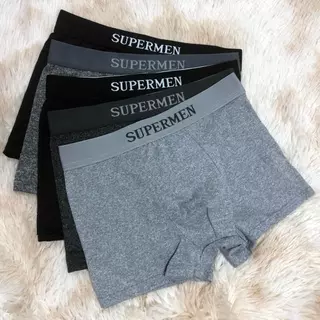 กางเกงในชาย SUPERMEN ผ้าไมโครไฟเบอร์ ให้ความรู้สึกนุ่มและสบาย ออกแบบมาสำหรับผู้ชายโดยเฉพาะ ให้ความรู้สึกสบายตลอดวัน