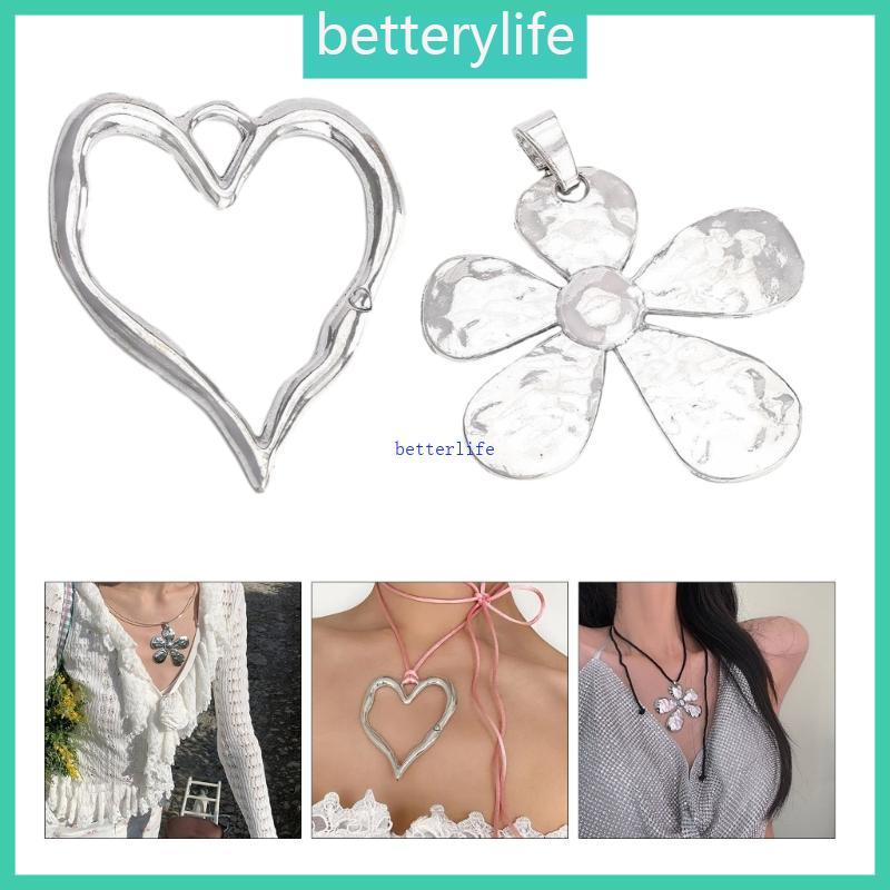 BTF Hollow Charm วัสดุโลหะผสมสำหรับงานDIY และสร้อยคอ