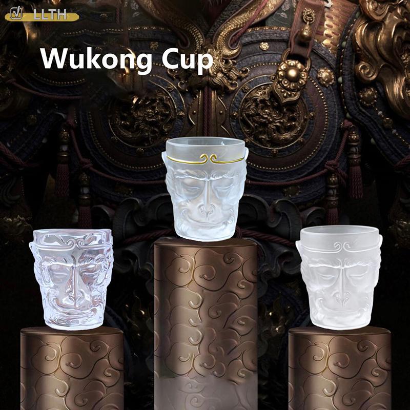 LLTH 1 ชิ้น ck Myth WuKong ถ้วยแก้ว 100ML Monkey King ถ้วยชาใสแก้วไวน์ Hot Gaming อุปกรณ์ต่อพ่วงงานฝ