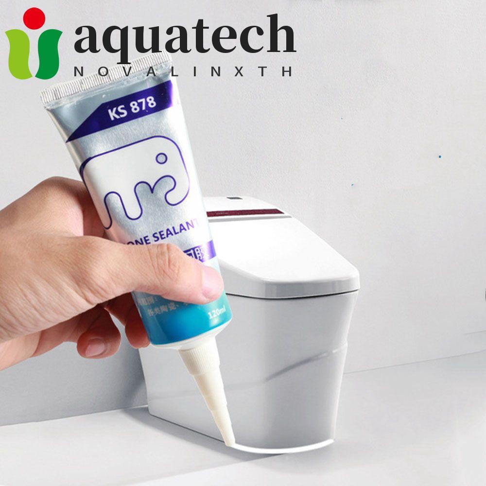 AQUATECH Gap Repair Agent Mouldproof Waterproof Universal Wall Porcelain Cleaner Repair 120ML ตัวแทน