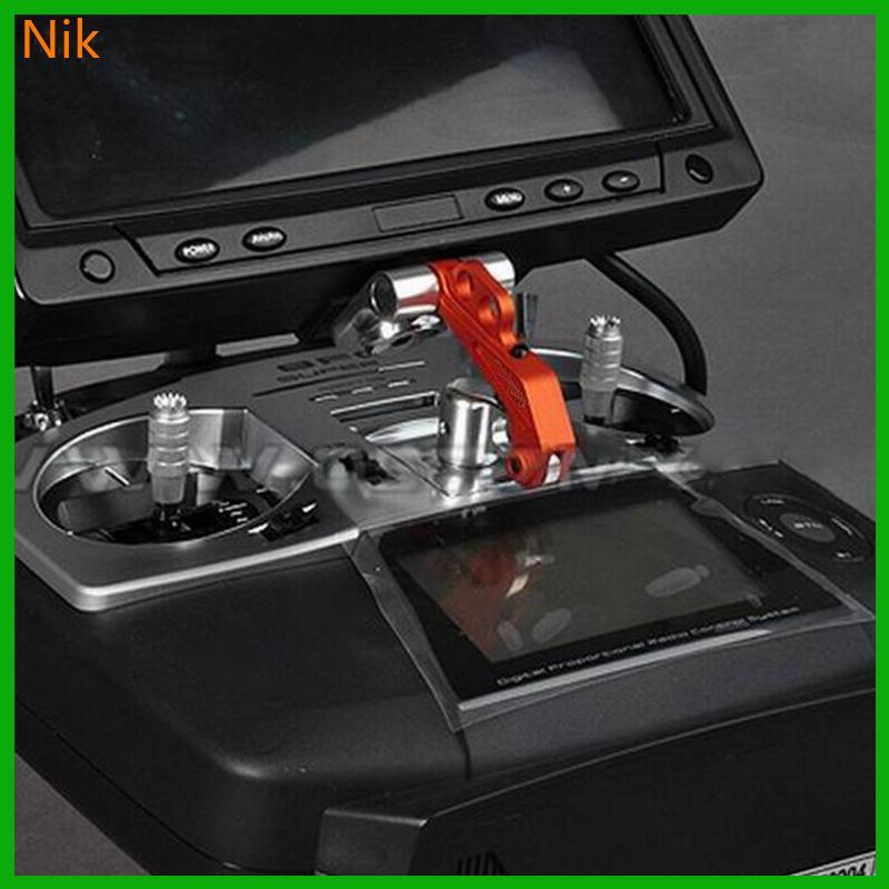 บ.ลค.ต.ร.ศ.ม. FPV Monitor Holder Display Mounting Bracket Support for Futaba JR Jumper Remote ๊