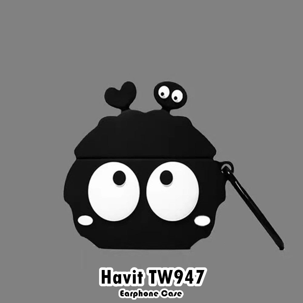 Fast ShipmentFor Havit TW947 ฝาครอบการ์ตูนน่ารักซิลิโคนอ่อนนุ่มหูฟังกรณีปลอก NO.2