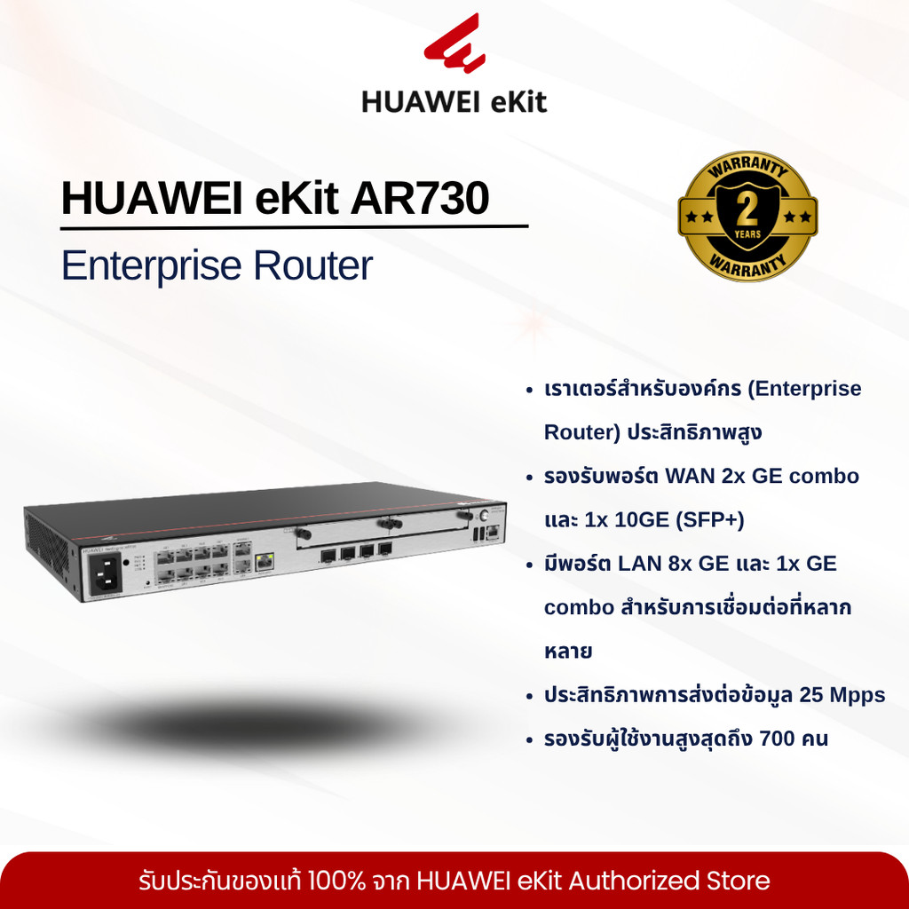 HUAWEI eKit AR730 Advanced Enterprise Router with High-Speed Connectivity