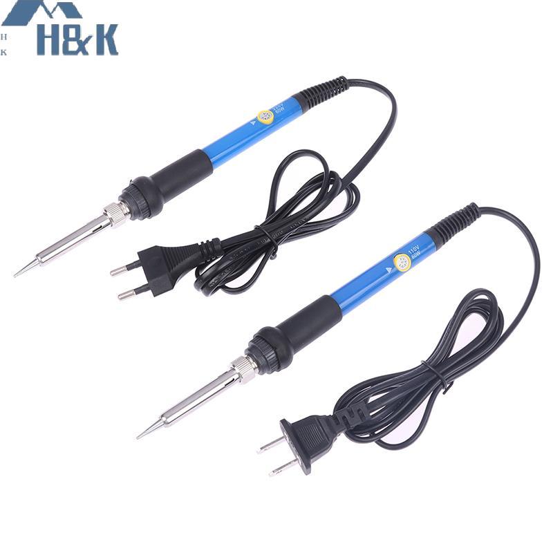 [H&K พ.ย.] หัวแร้งไฟฟ้าปรับอุณหภูมิ V V 60W 80W เชื่อมบัดกรีความร้อน Nib ซ่อมเครื่องมือ {th}