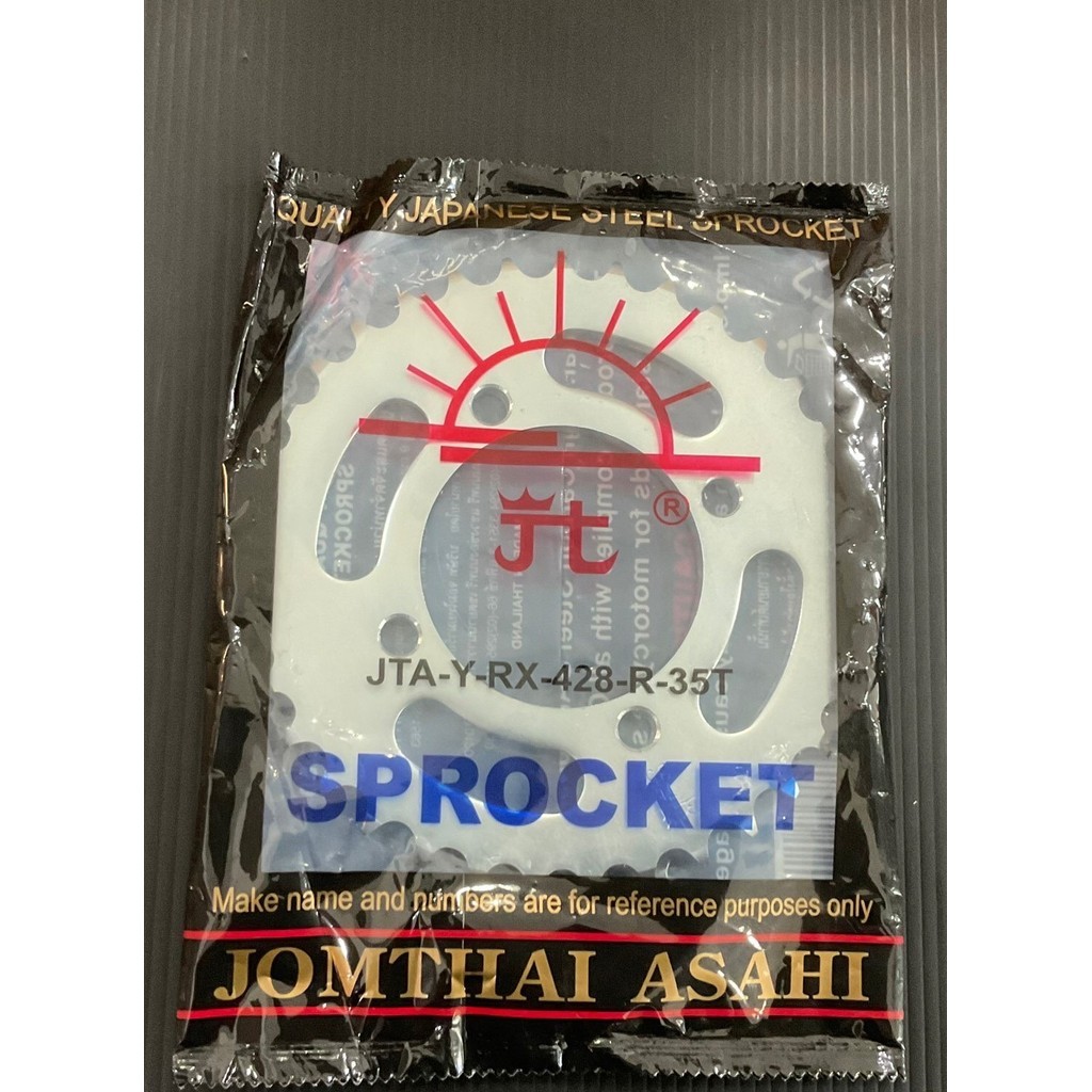 สเตอร์หลัง SUN (428) 34T,35T,36T,37T,38T,40T,42T Spark/Spark nano/x-1/Y100/JR/RXZ/Speed/Tiara/Y100/Belle100/Fresh - รูปที่ 2