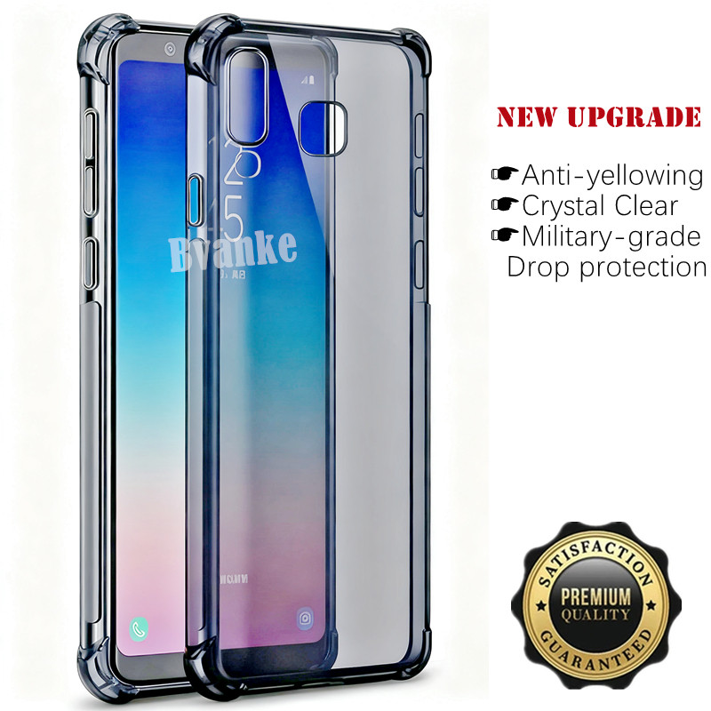 เคสโทรศัพท์สําหรับ Samsung Galaxy A8 Star 6.3 นิ้ว SM-G855F G885Y G885S G8858 Slim โปร่งแสงซิลิโคนนุ