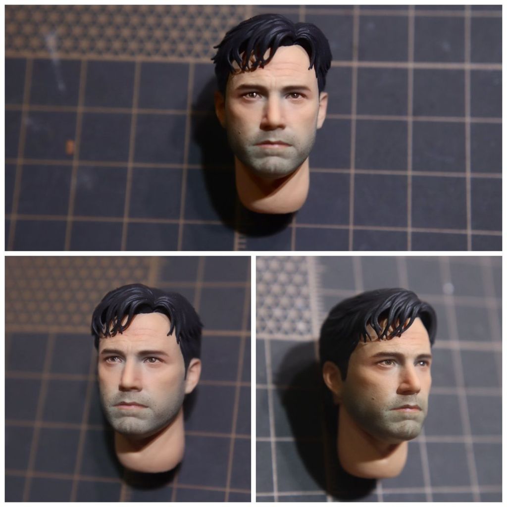 20 ซม. Big Book Batman Head Sculpture 1/12DC Batman v Superman bvs Ant