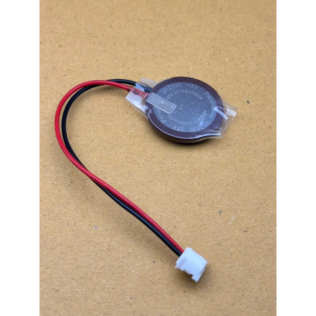 VL2330 Lithium Battery แบตเตอรี่ลิเธียมแบบเหรียญ “ ปลั๊กขาว “ 3V 50mAh -20~+60°C มีสินค้าพร้อมส่ง