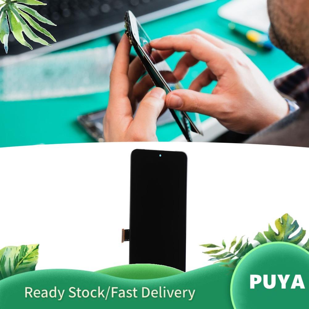 Puya Puya สำหรับ Pixel 8 Pro GC3VE G1MNW จอแสดงผล Touch Digitizer Assembly พร้อมกรอบความอิ่มตัวของสี