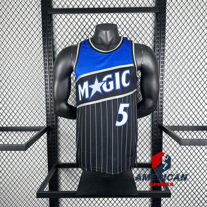 Hot Pressed Mens Orlando Magic Jersey Paolo Banchero 2025-26 Black Basketball City Jersey